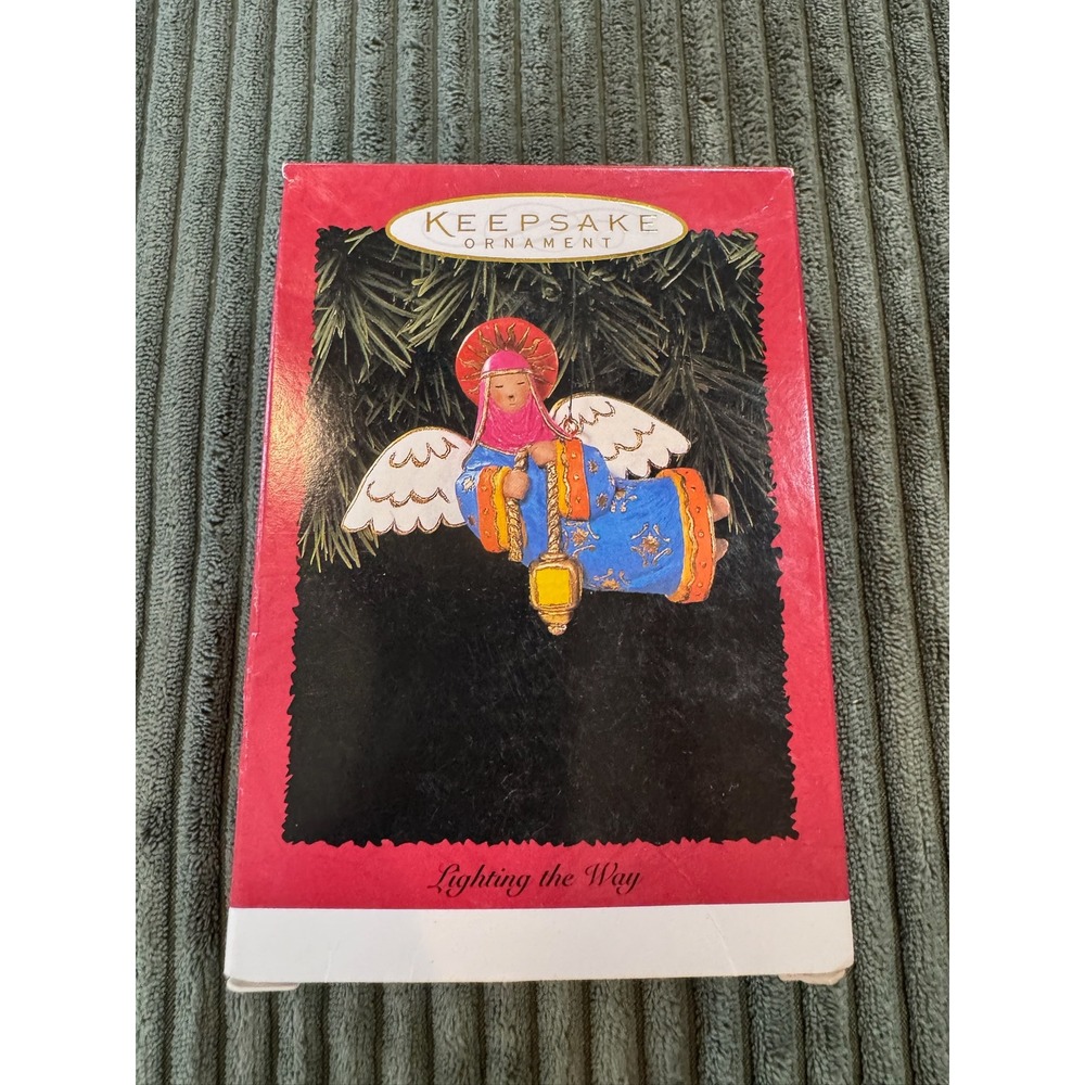 Hallmark Keepsake Ornament Lighting the Way Angel 1996